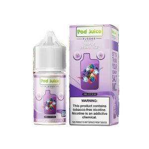 Pod Juice Salt PJ5000 Triple Berry Ice