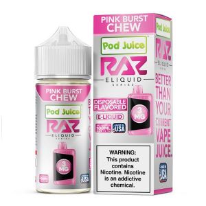 RAZ x Pod Juice Pink Burst Chew