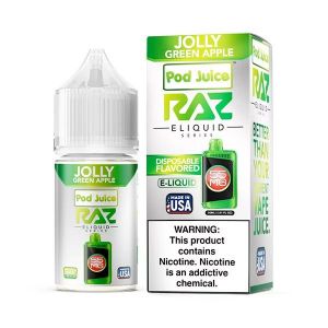 RAZ x Pod Juice Salts Jolly Green Apple