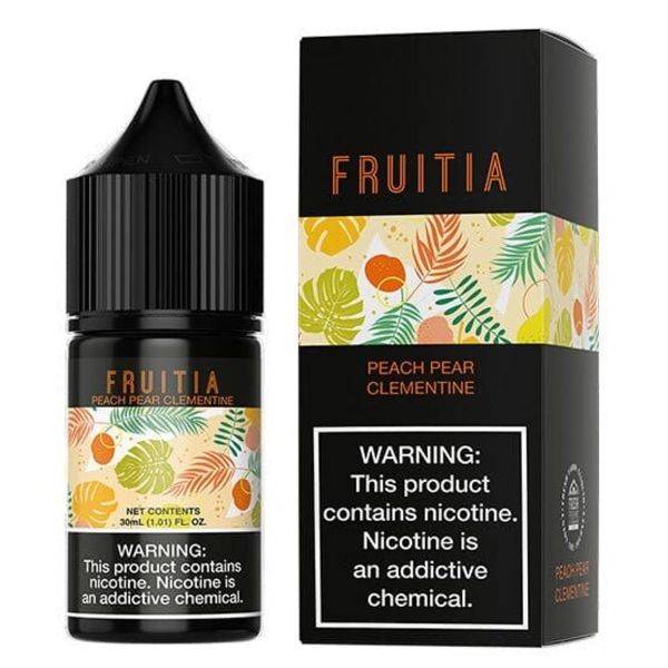 Fruitia Salts Passion Peach Pear Clementine