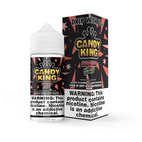 Candy King Strawberry Pop Drops