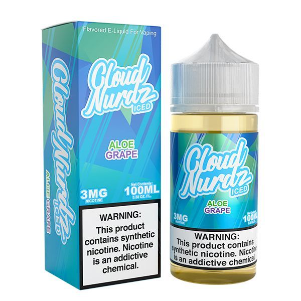 Cloud Nurdz Aloe Grape Iced