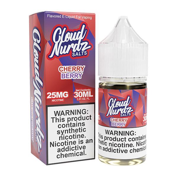 Cloud Nurdz Salts Cherry Berry