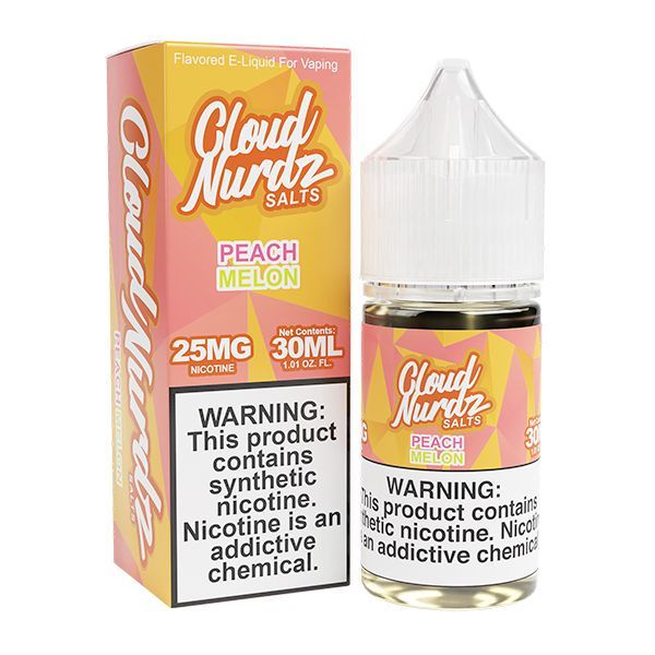 Cloud Nurdz Salts Peach Melon