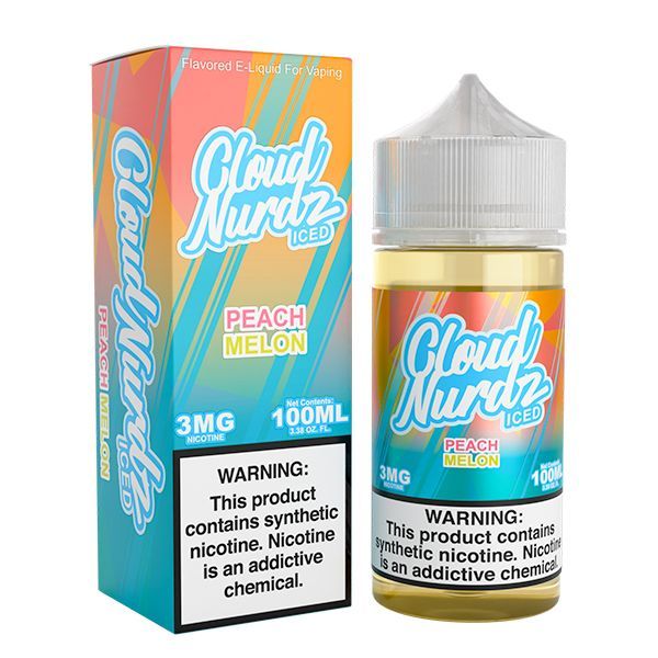 Cloud Nurdz Peach Melon Iced