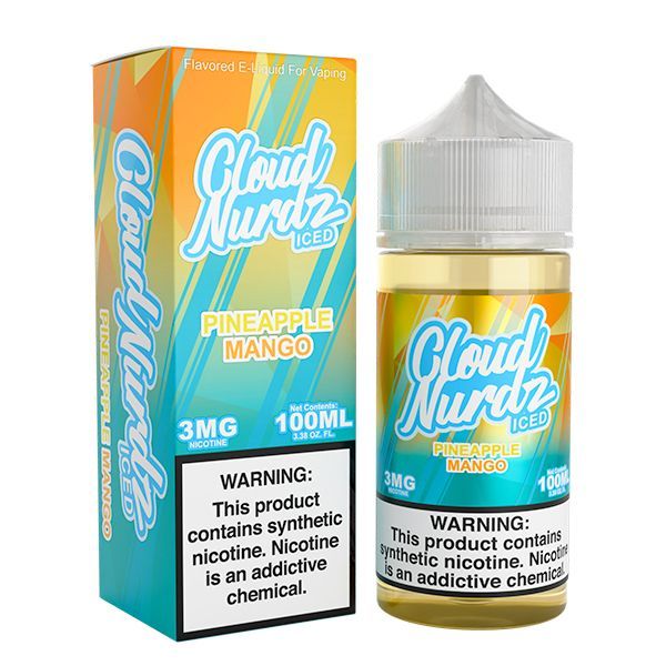 Cloud Nurdz Pineapple Mango Iced