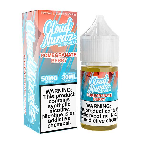 Cloud Nurdz Salts Pomegranate Berry Iced