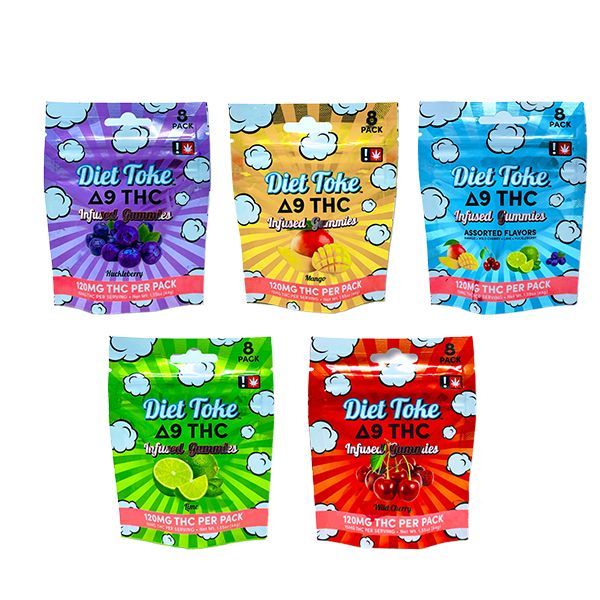 Diet Toke Gummies - 8 Count