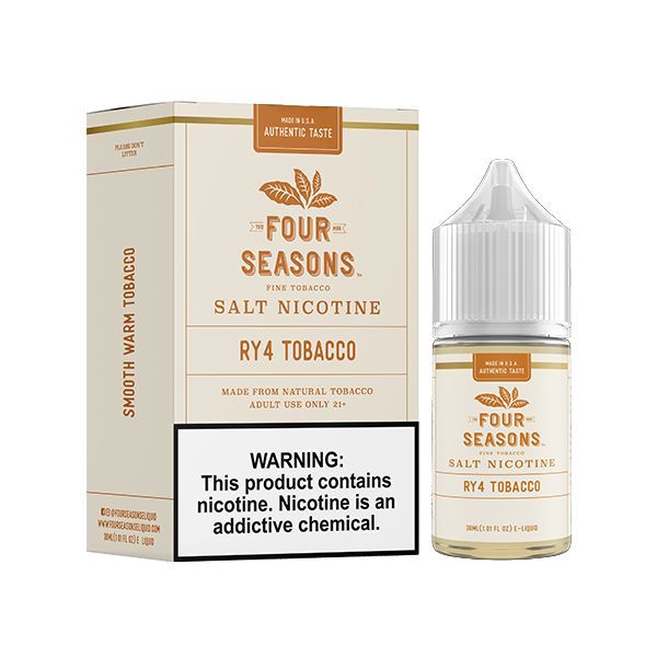 Four Seasons Salts RY4 Tobacco