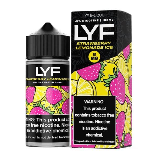 LYF Eliquid Strawberry Lemonade Ice