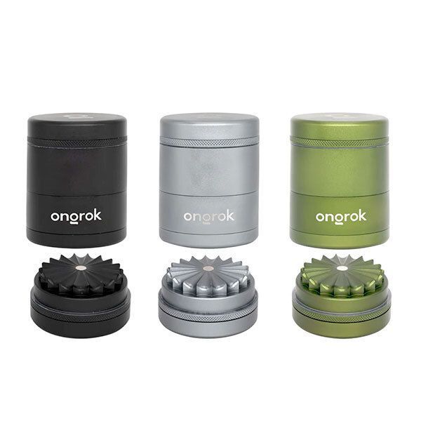 Ongrok 5 Piece Toothless Mini Grinder with Storage