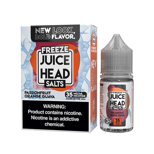 Juice Head Salts Passionfruit Orange Guava Freeze