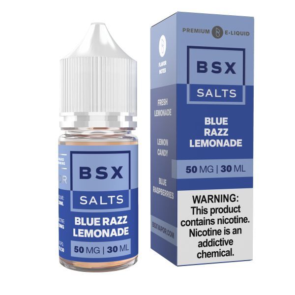 Glas BSX Salts Blue Razz Lemonade