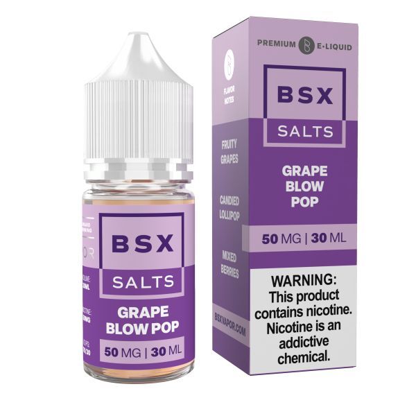 Glas BSX Salts Grape Blow Pop