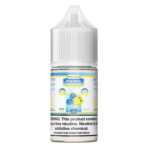 Pod Juice Salt Blue Razz Lemonade