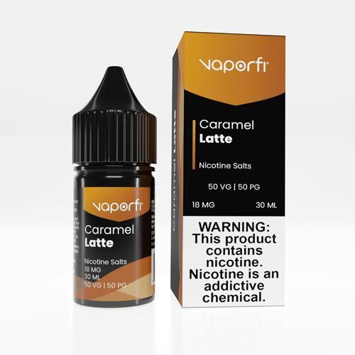 VaporFi Salts Caramel Latte