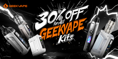 30% OFF ALL GEEKVAPE KITS