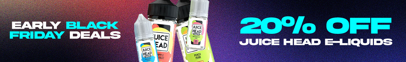 Juice Head E-Liquids and Flavored Pouches