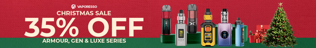 VAPORESSO HOLIDAY SALE UP TO 35%