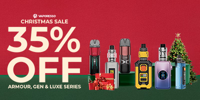 VAPORESSO HOLIDAY SALE UP TO 35%