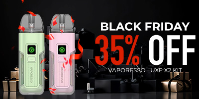 BLACK FRIDAY 35% OFF VAPORESSO LUXE X2 KIT