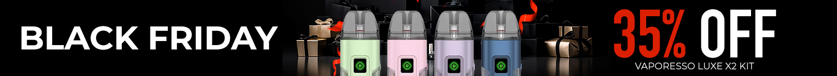 35% OFF VAPORESSO EARLY BLACK FRIDAY