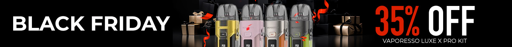 35% OFF VAPORESSO EARLY BLACK FRIDAY