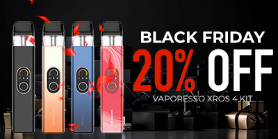 20% OFF VAPORESSO EARLY BLACK FRIDAY