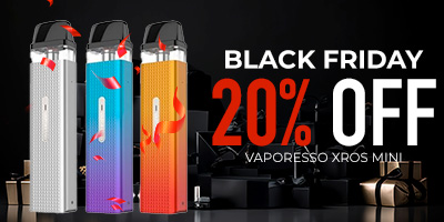 20% OFF VAPORESSO EARLY BLACK FRIDAY