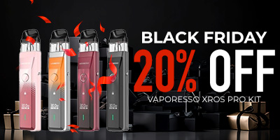 20% OFF VAPORESSO EARLY BLACK FRIDAY