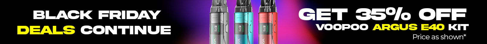 35% OFF THE VOOPOO ARGUS E40