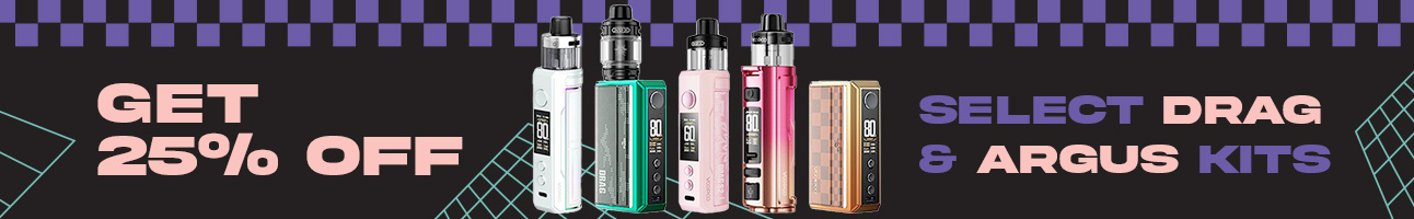 25% OFF SELECT DRAG AND ARGUS KITS