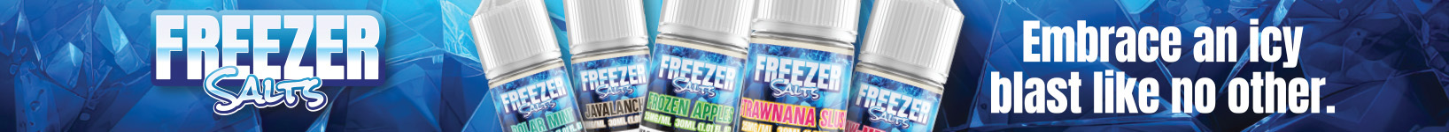 FREEZER MENTHOL NIC SALTS VAPE JUICE