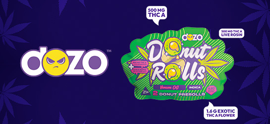 Dozo Donut Prerolls - 2 Pack