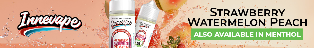 Innevape New Flavor: Strawberry Watermelon Peach Vape Juice