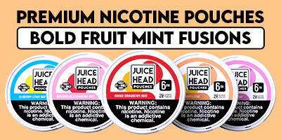 Juice Head ZTN Pouches are a satisfying, vape-less alternative to enjoy Juice Head’s tasty fruit flavors