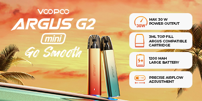 Discover the VOOPOO ARGUS G2 Mini 30W Pod System