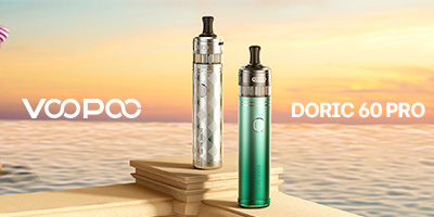 Powered by a 2500mAh built-in battery with up to 60W output, and featuring a 5ml PnP Pod Cartridge, the Doric 60 Pro ensures a satisfying vape every time!