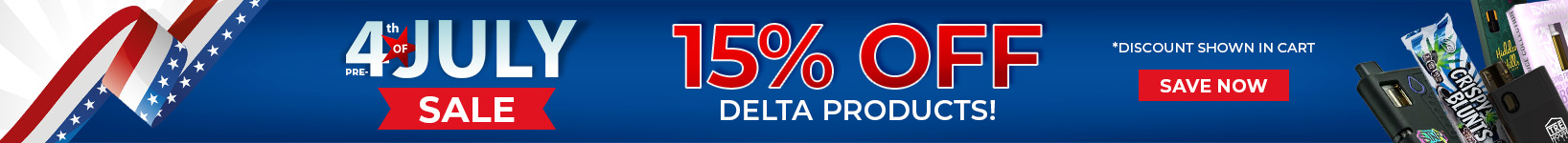 DELTA 15% OFF ENDS SOON