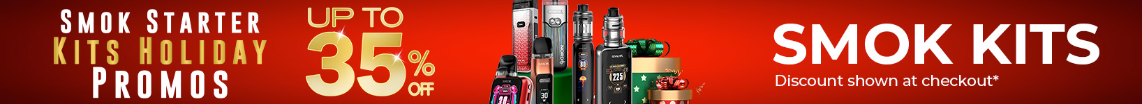 SMOK HOLIDAY SALE - UP TO 35% OFF ALL SMOK KITS