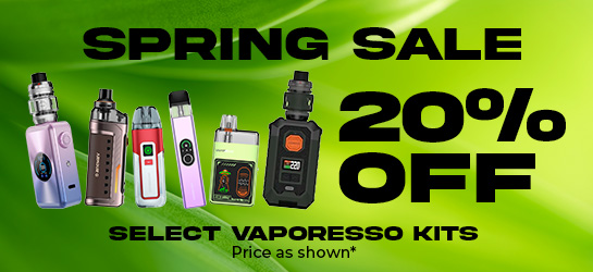 VAPORESSO SELECT KITS 20% OFF